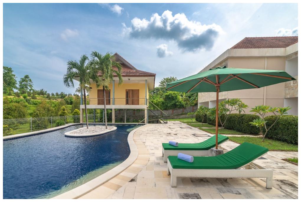 Retirement Village Bali Sunbeds At Pool One