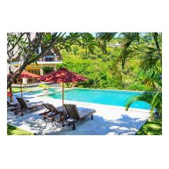 Pool View - Palm Living Bali Long Term Villa Rentals