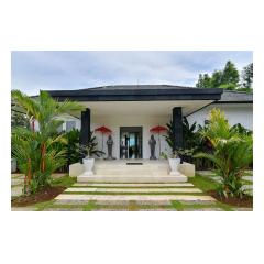 Villa Entry - Palm Living Bali Long Term Villa Rentals