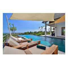 At The Pool - Bali Villa Building and Development - Palm Living Bali