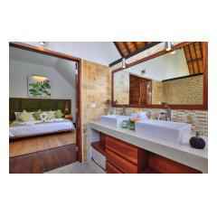 Bed And Bathroom - Bali Villa Building and Development - Palm Living Bali