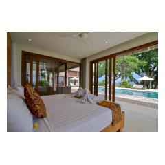 Bedroom And Pool - Bali Villa Building and Development - Palm Living Bali