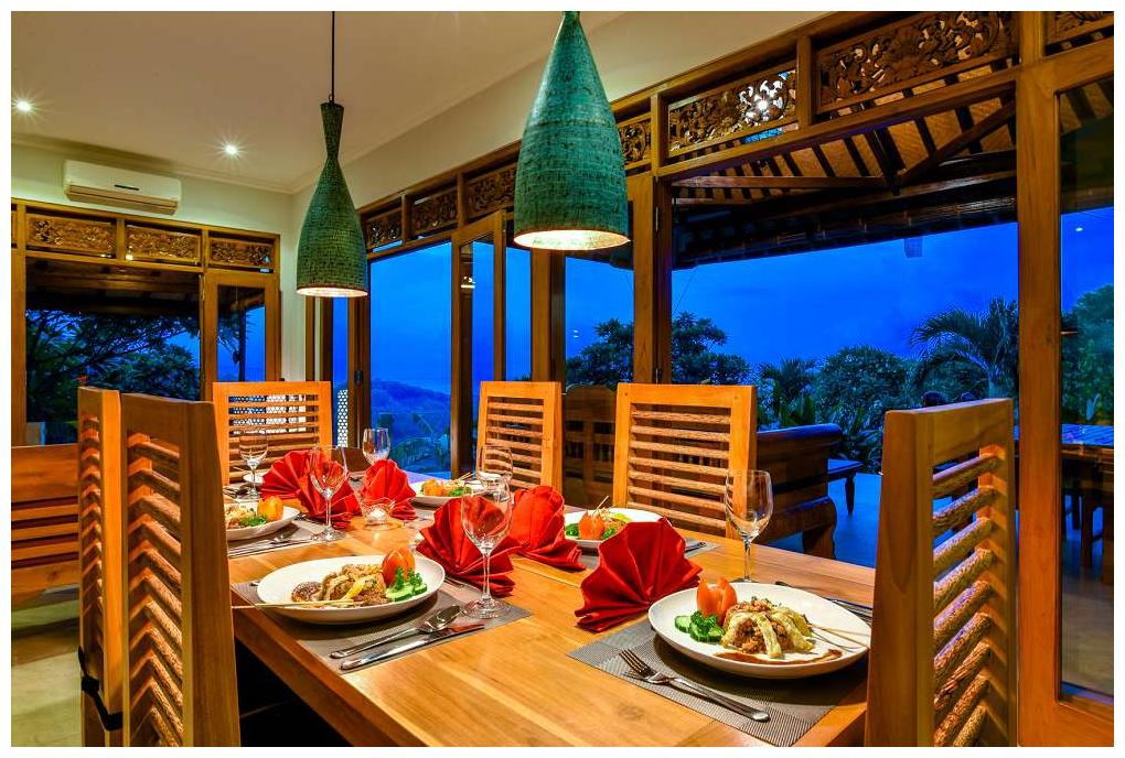 Picture Of Jintan Villa Rental Dining At Night Picture Of Jintan Villa Rental Dining At Night