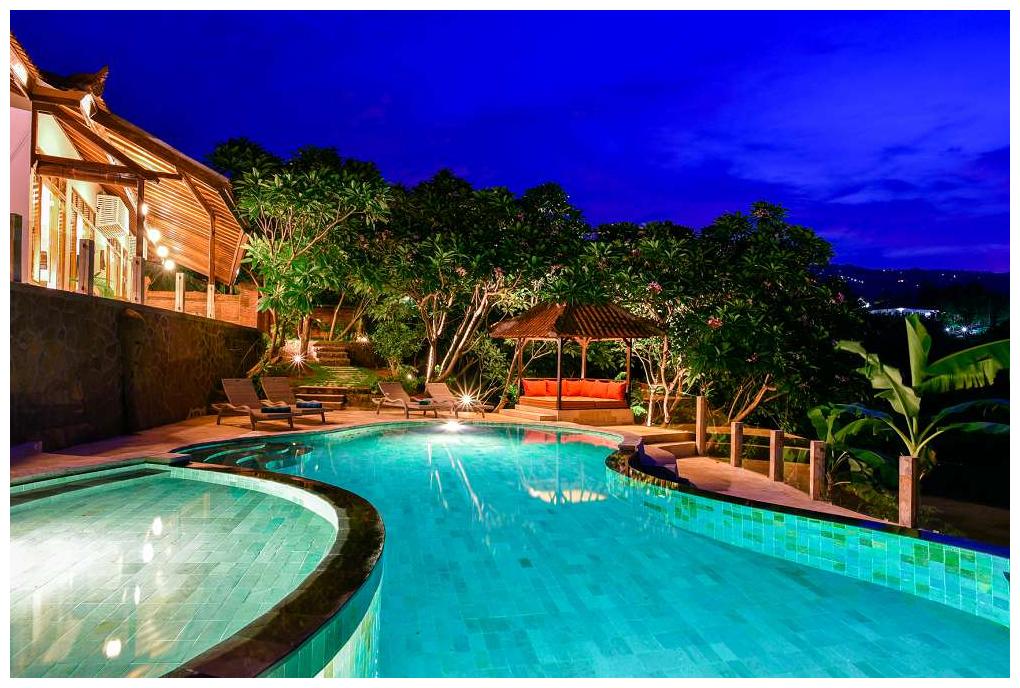 Picture Of Jintan Villa Rental Night Pool