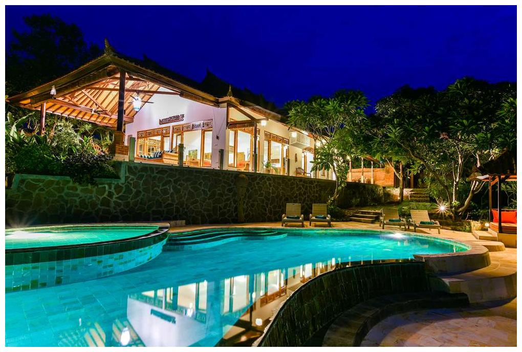 Picture Of Jintan Villa Rental Night View