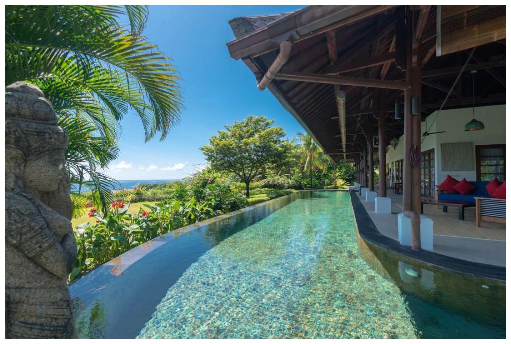 Rental North Bali Villa Pool Terrace