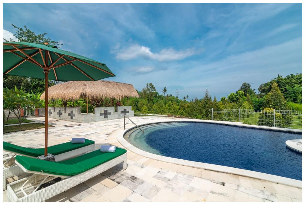Retirement Village Bali Sunbeds At Pool Four