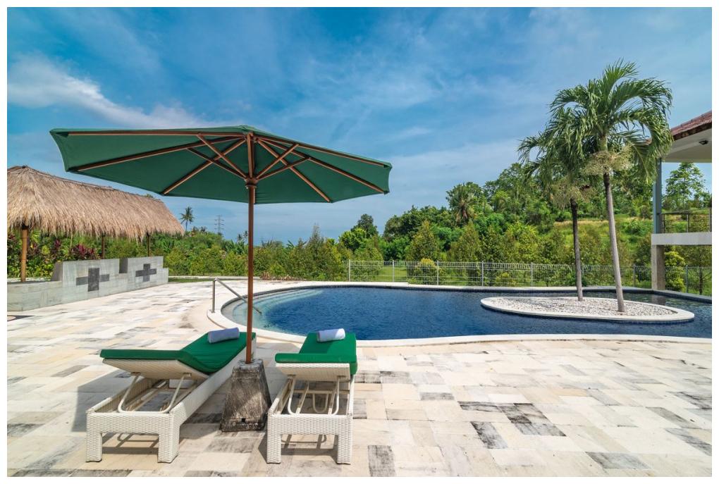 Retirement Village Bali Sunbeds At Pool Three