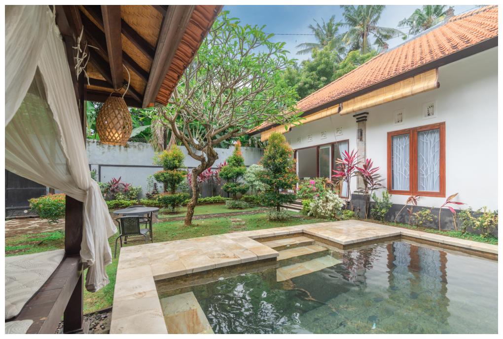 Villa Gunvia Rental Garden Pool