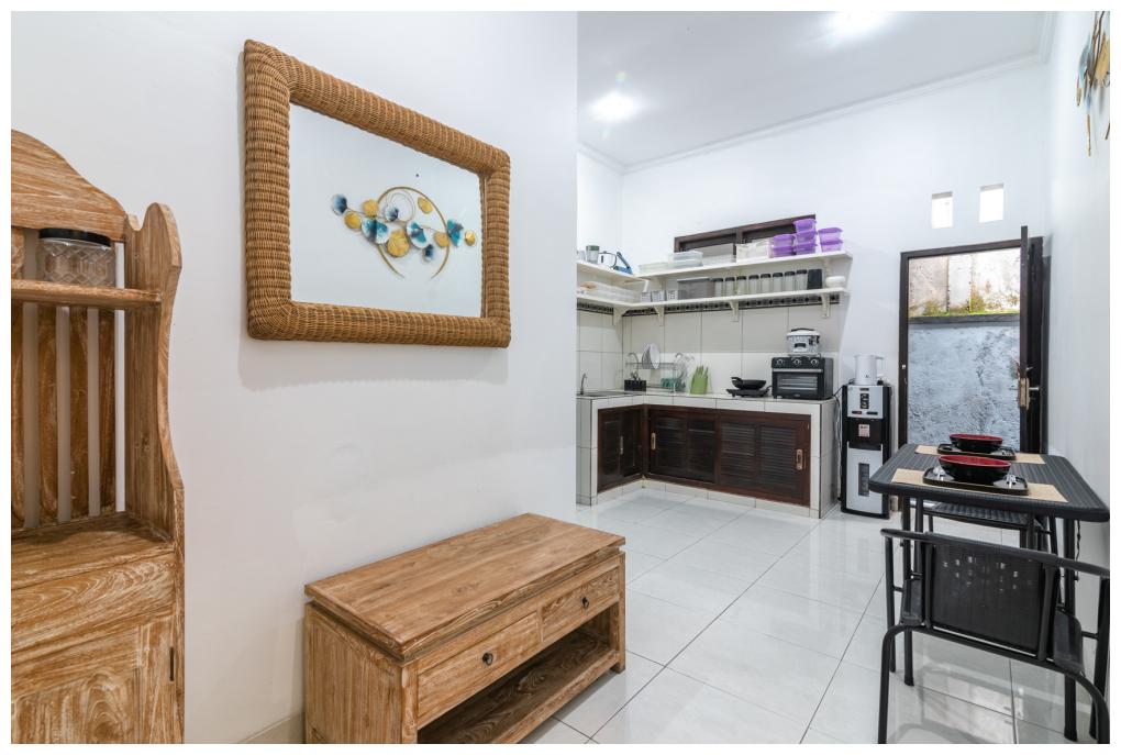 Villa Gunvia Rental Kitchen View