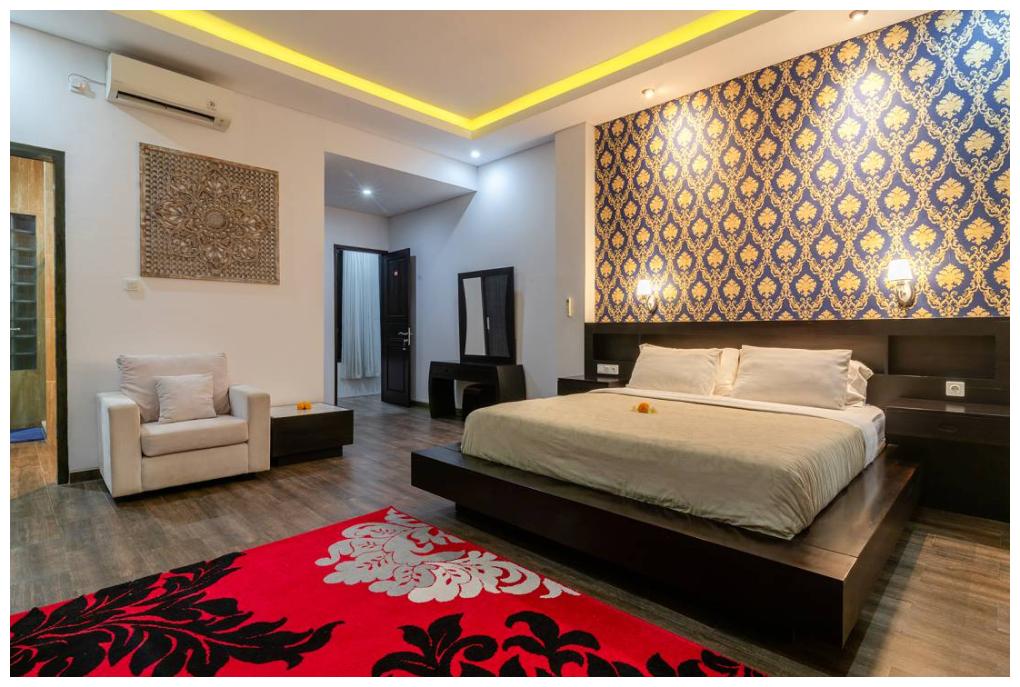 Villa Mozart Rental Bedroom Two