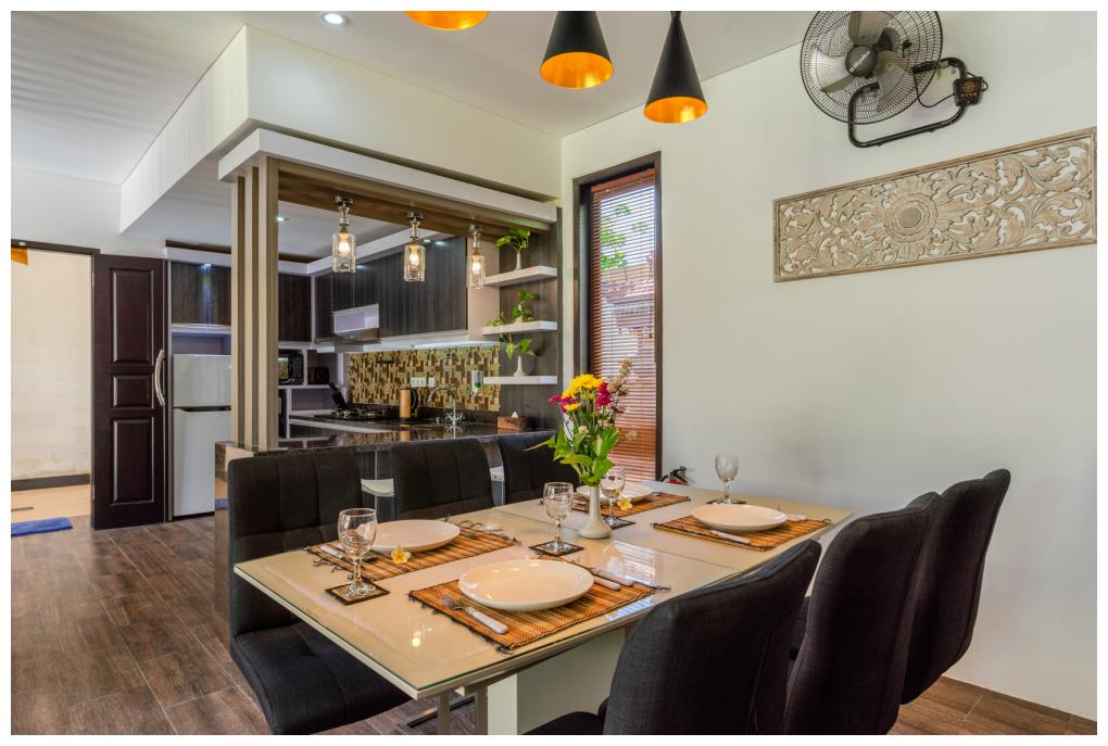 Villa Mozart Rental Dining Two