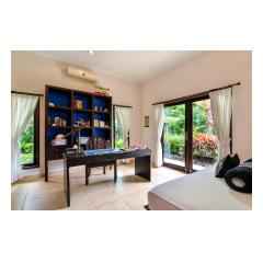 Bedroom Three Desk - Palm Living Bali Long Term Villa Rentals