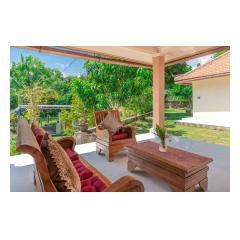 Covered Terrace 1 - Palm Living Bali Long Term Villa Rentals