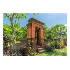 Entrance Gate - Palm Living Bali Long Term Villa Rentals