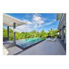 Pool And Terrace - Palm Living Bali Long Term Villa Rentals