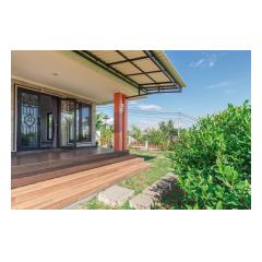 View On Garden - Palm Living Bali Long Term Villa Rentals