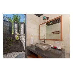Bathroom View Three - Palm Living Bali Long Term Villa Rentals