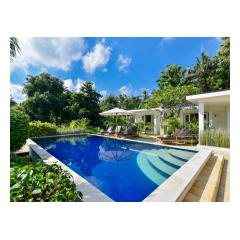 Pool Stairs - Palm Living Bali Long Term Villa Rentals