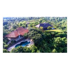 Jintan From Above - Palm Living Bali Long Term Villa Rentals