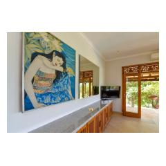 Living Painting - Palm Living Bali Long Term Villa Rentals