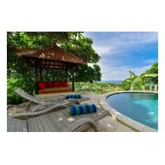 Pavillion And Pool - Palm Living Bali Long Term Villa Rentals