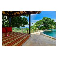 Pavillion And Pool View - Palm Living Bali Long Term Villa Rentals