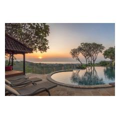Sunset At Jintan Villa - Palm Living Bali Long Term Villa Rentals