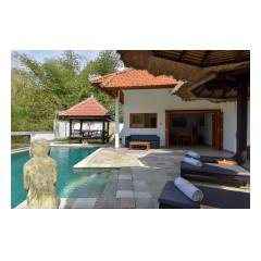 At The Pool - Palm Living Bali Long Term Villa Rentals