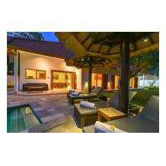 Night Atmosphere - Palm Living Bali Long Term Villa Rentals