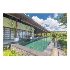 The Villa Pool - Palm Living Bali Long Term Villa Rentals