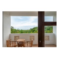 Balcony View - Palm Living Bali Long Term Villa Rentals