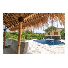 View From Pavillion - Palm Living Bali Long Term Villa Rentals
