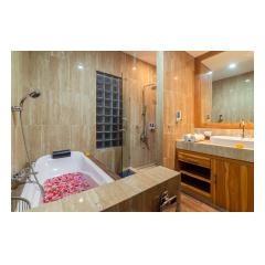 Bathroom View - Palm Living Bali Long Term Villa Rentals