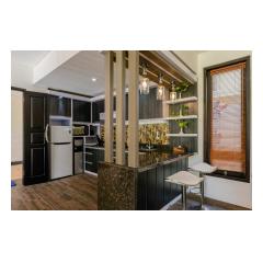 Kitchen Bar - Palm Living Bali Long Term Villa Rentals