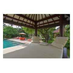 Inside Gazebo - Palm Living Bali Long Term Villa Rentals
