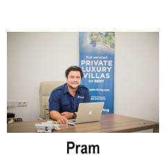 Pram Field Manager - Palm Living Bali Long Term Villa Rentals