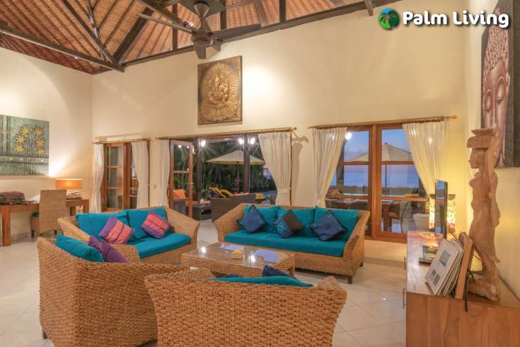 Four Bedroom Bali Beachfront Villa