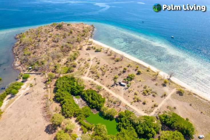 White Sandy Beachfront Land for Sale