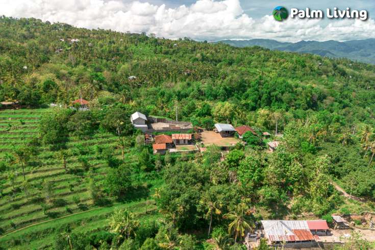 Unique Land Shape in the Hills