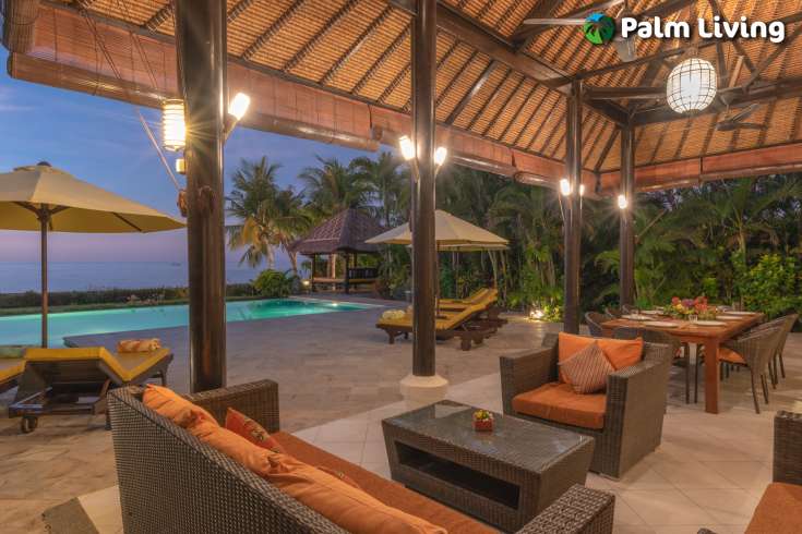 Four Bedroom Bali Beachfront Villa