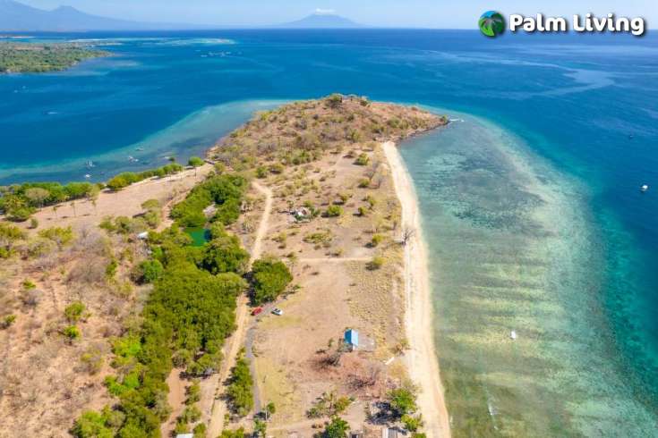 White Sandy Beachfront Land for Sale