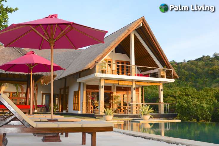 Charming Hillside Villa with Sea Views
