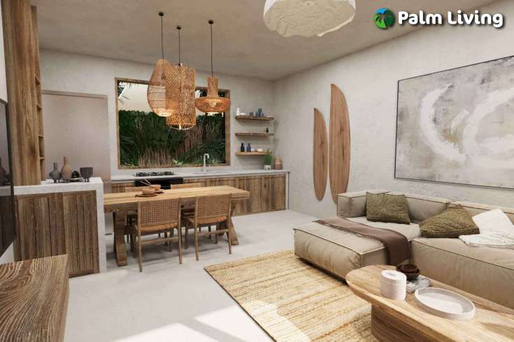 Modern One Bedroom Villas near Beach