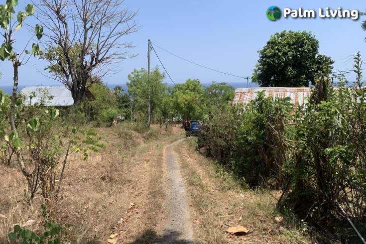 Hillside Plot with Ocean View