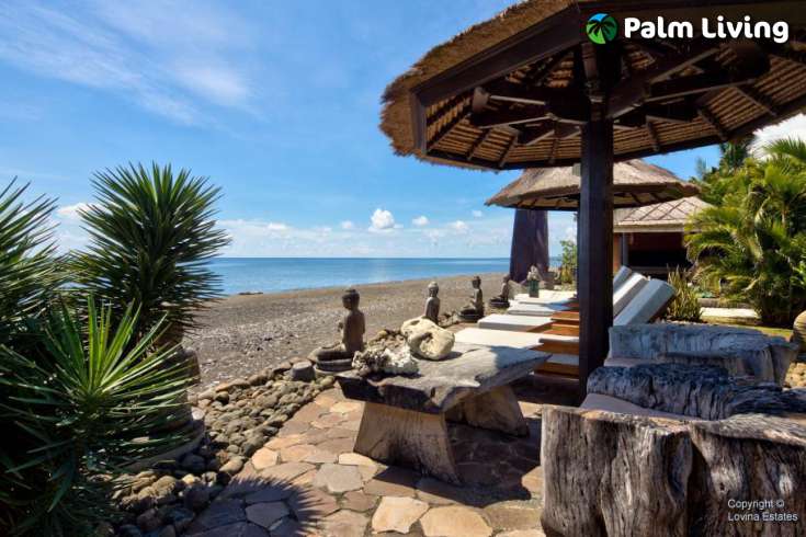 Beachfront Estate in North Bali for Sale