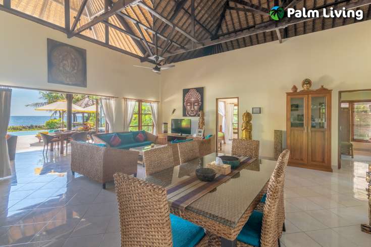 Four Bedroom Bali Beachfront Villa