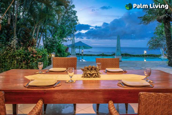 Villa on the Beach with Guest House