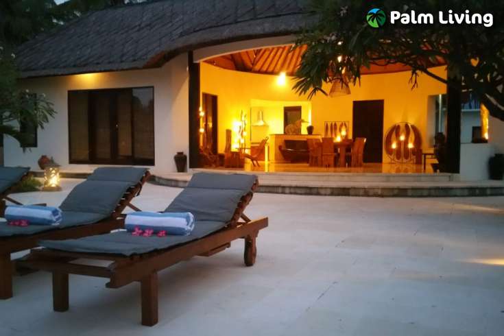 Beachfront Villa In Brongbong Bali For Sale