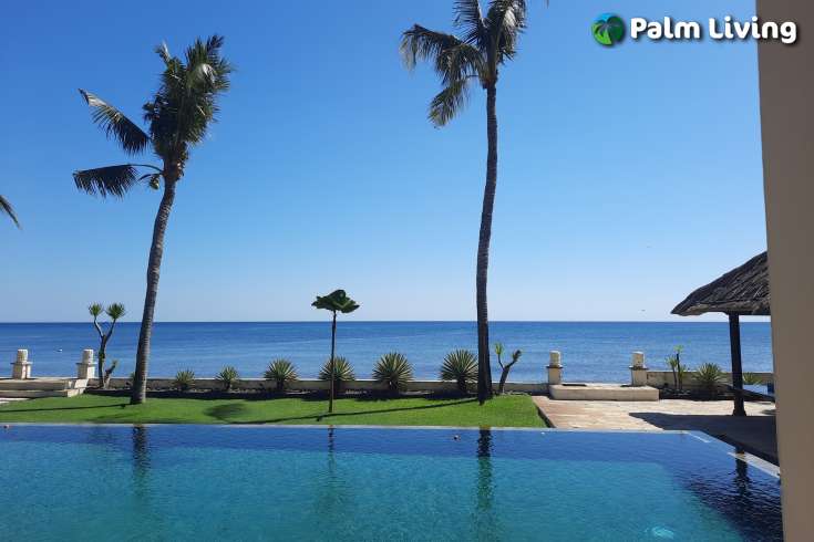 Beachfront Tropical Garden Villa
